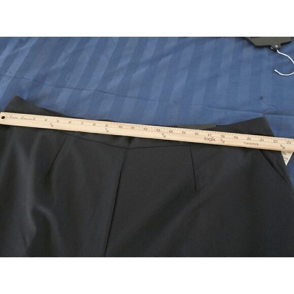 Alfred Dunner Black Proportioned Straight-Leg Pants 24W - Picture 3 of 9